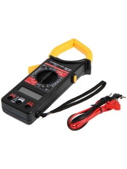 Токовые клещи ТУНДРА, DT-266, ACV/DCV, ACA, 200-20KΩ, изоляции 20-2000MΩ, прозвон