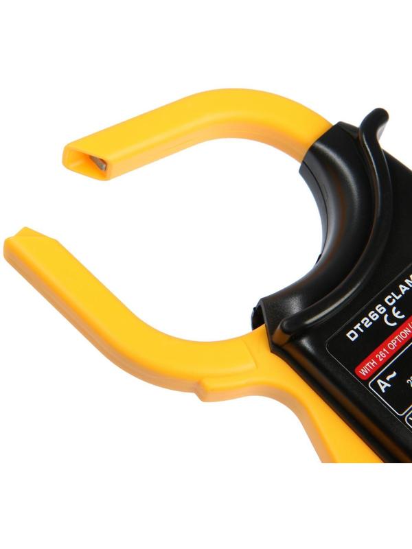 Токовые клещи ТУНДРА, DT-266, ACV/DCV, ACA, 200-20KΩ, изоляции 20-2000MΩ, прозвон