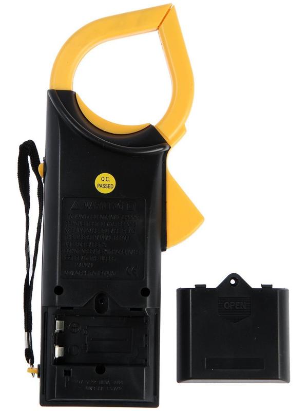 Токовые клещи ТУНДРА, 266C, ACV/DCV, ACA, 200-2МΩ, изоляции 20-2000MΩ, 0-750°C