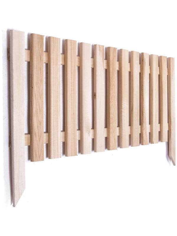 Ограждение декоративное, 45 × 110 см, 1 секция, дерево, «Линия», Greengo