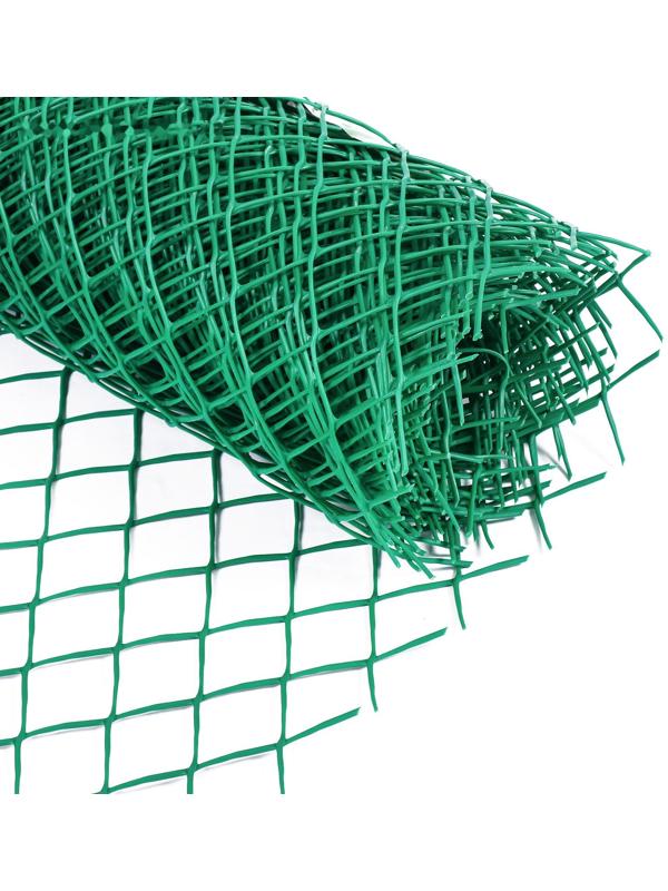 Сетка садовая 0.5 × 10 м, ячейка 40 × 40 мм, зелёная, Greengo
