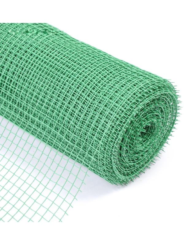Сетка садовая, 1 × 20 м, ячейка 15 × 15 мм, зелёная, Greengo