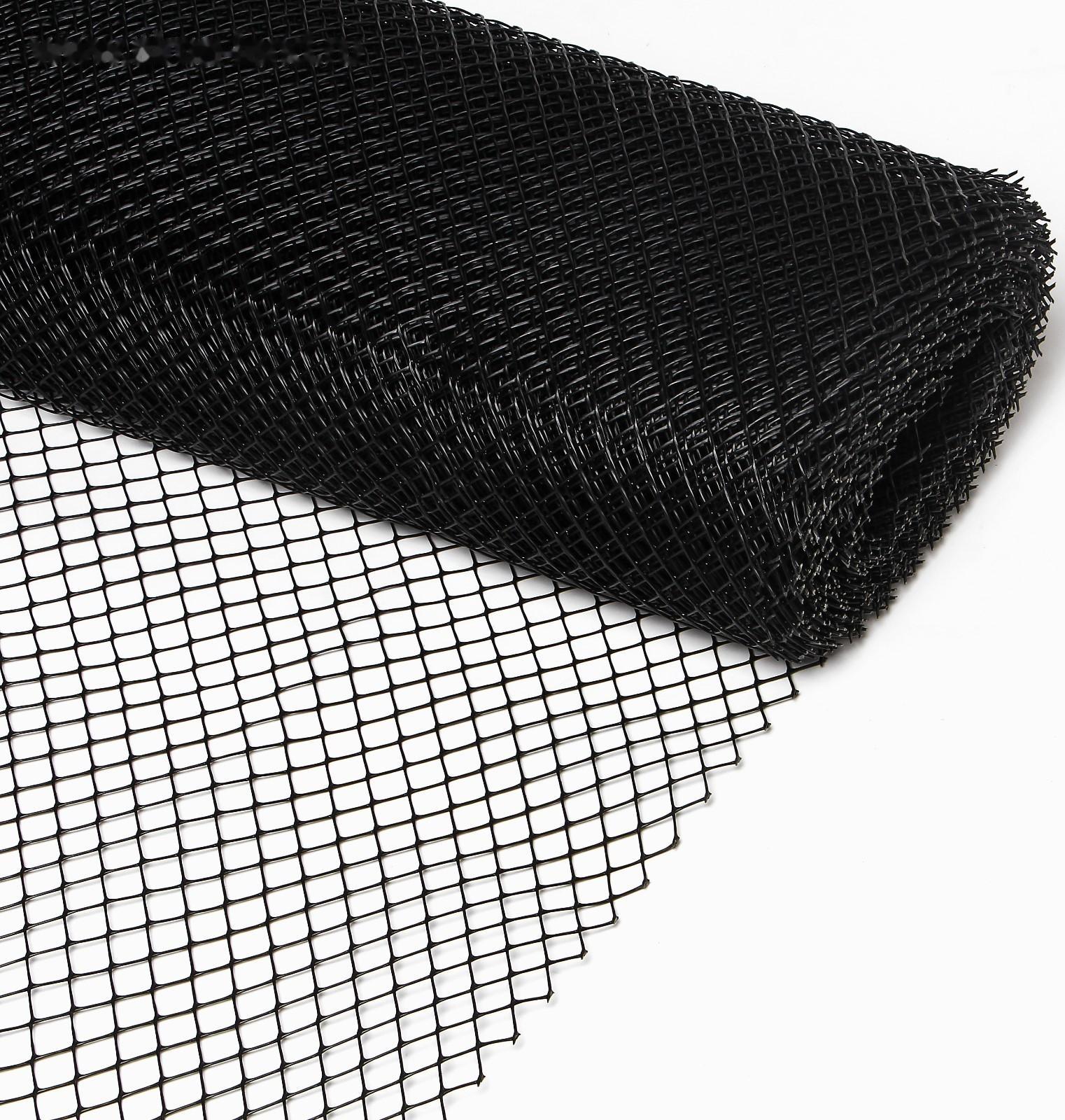 Сетка садовая, 1 × 20 м, ячейка 15 × 15 мм, чёрная, Greengo