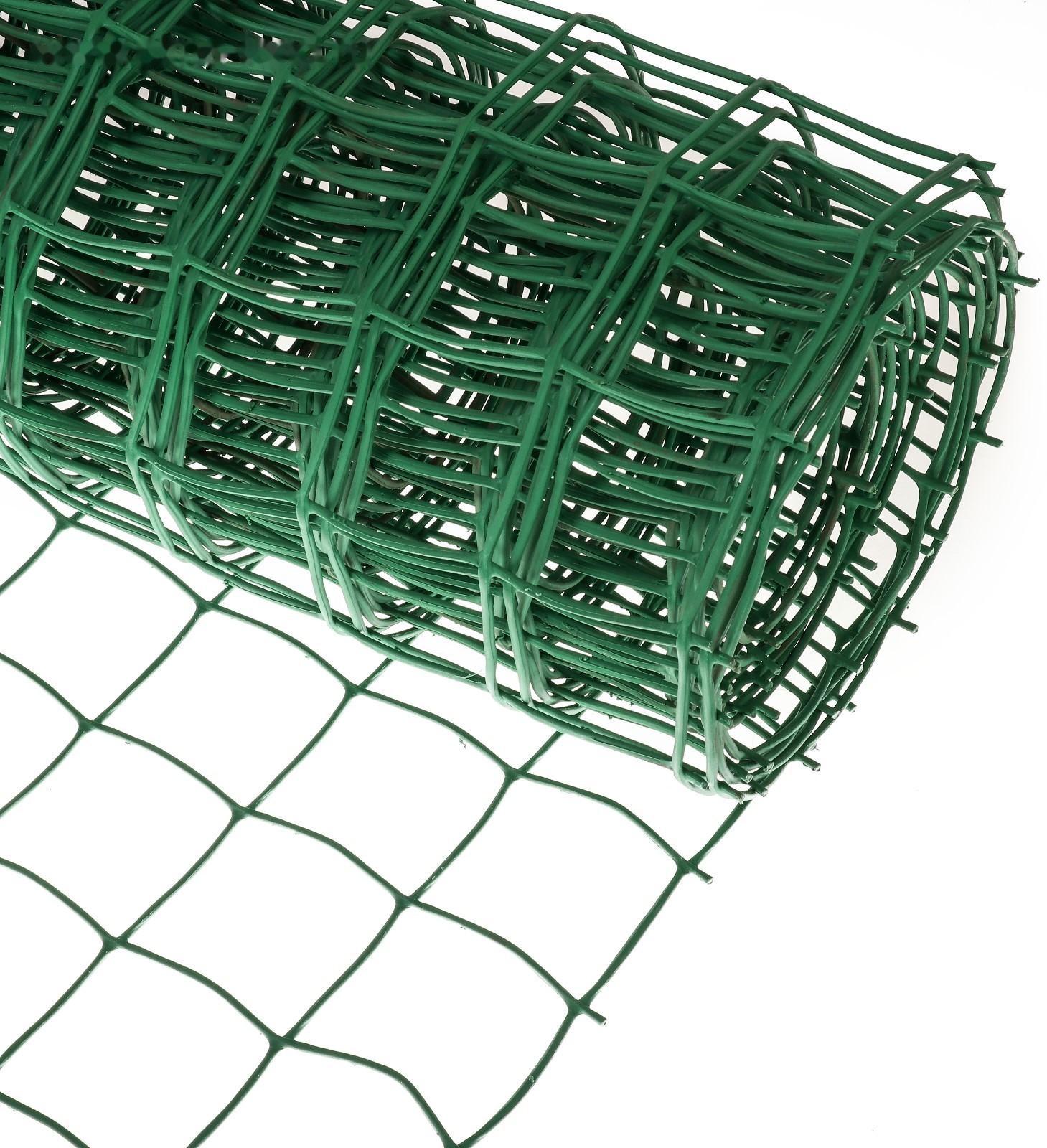 Сетка садовая, 1 × 10 м, ячейка 83 × 83 мм, зелёная, Greengo