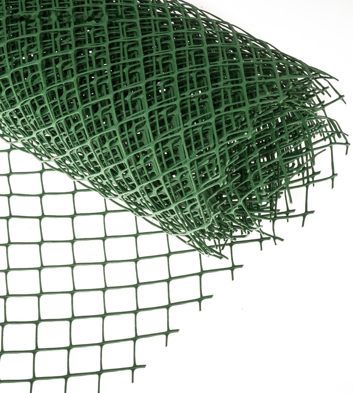 Сетка садовая, 1.5 × 10 м, ячейка 40 × 40 мм, зелёная, Greengo