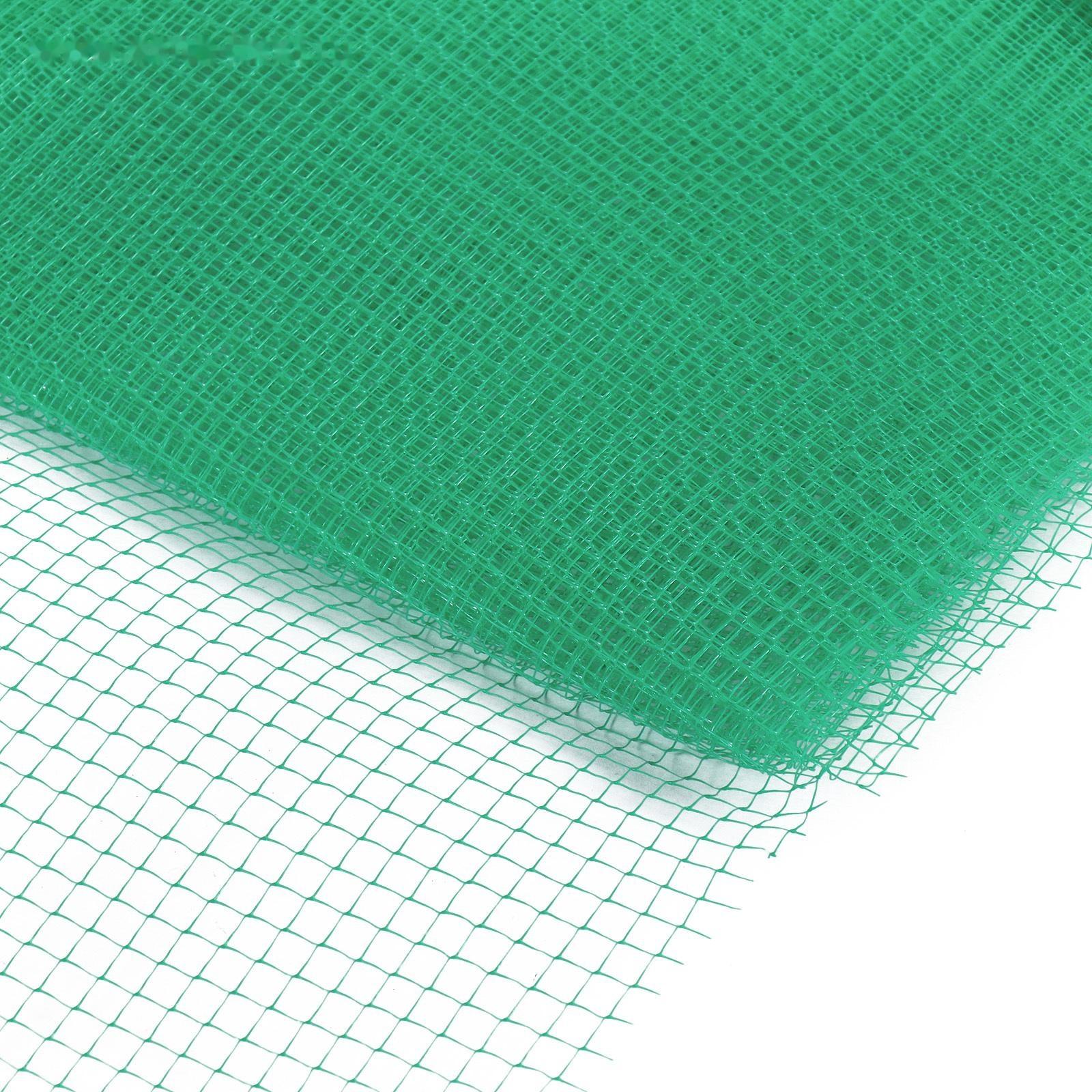 Сетка садовая, 2 × 10 м, ячейка 0.6 × 0.6 см, от птиц, зелёная, Greengo