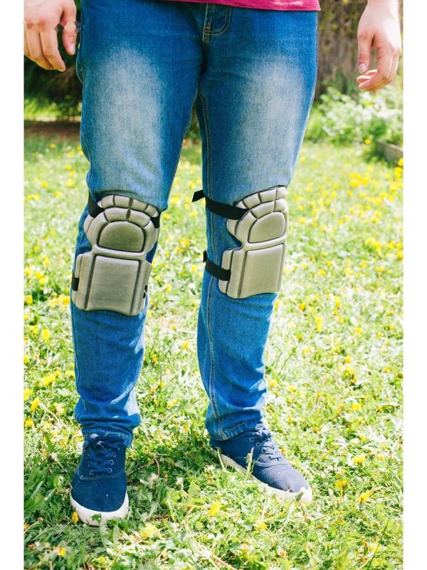 Наколенники садовые, серые