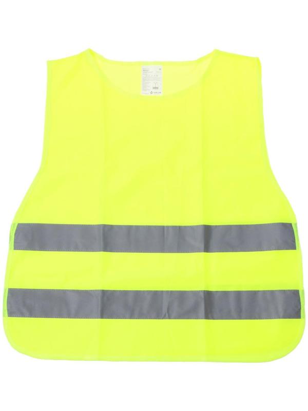 Жилет сигнальный Airline, со светоотражающими полосами, детский, р. 30-34, желтый