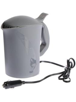 Чайник автомобильный Airline, 12 В, серый пластик