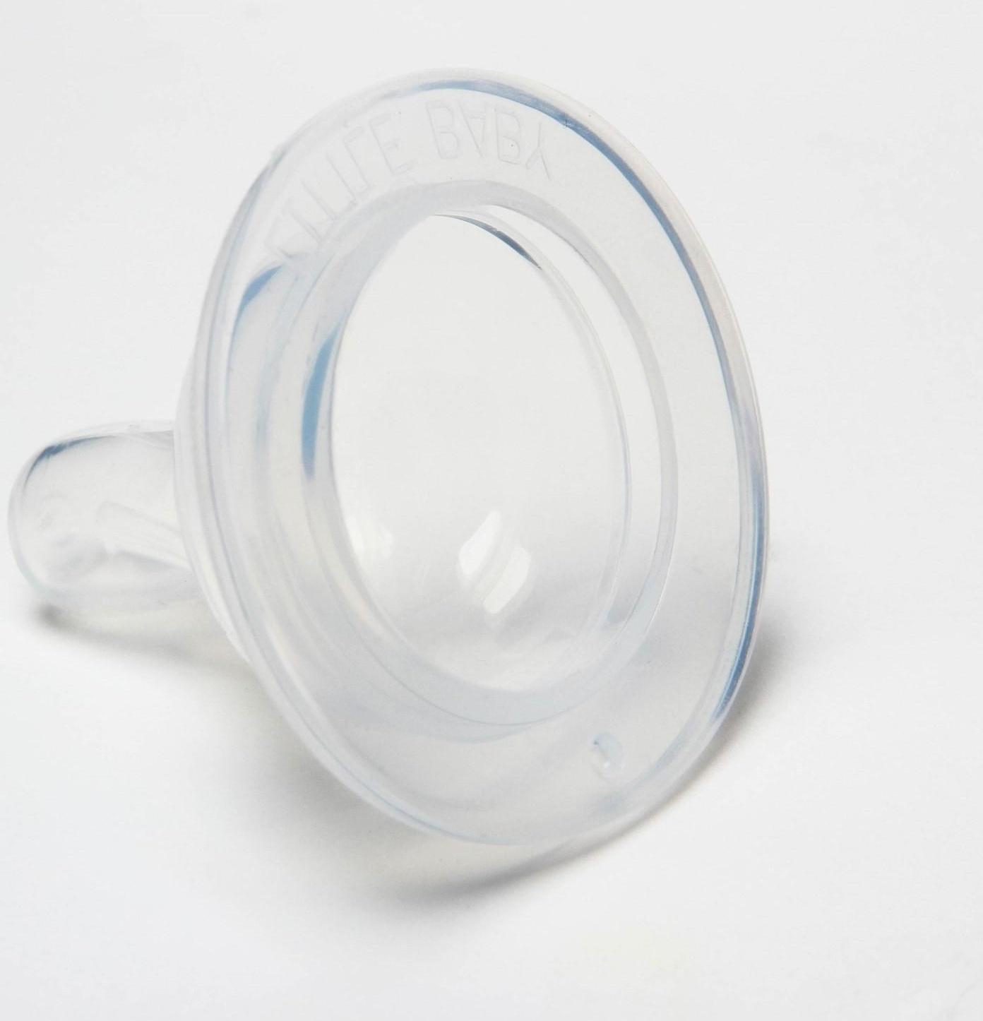 Соска силиконовая на бутылочку, широкое горло, от 6 мес., быстрый поток