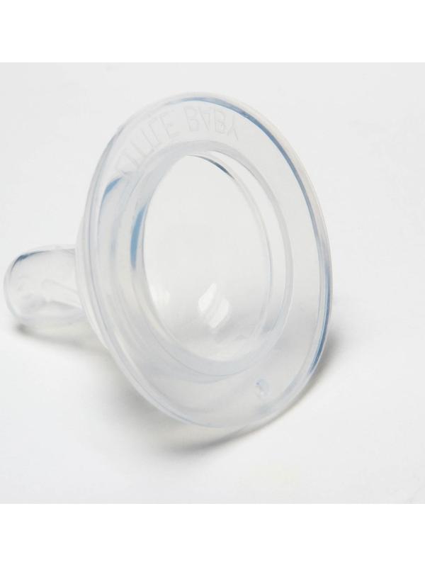 Соска силиконовая на бутылочку, широкое горло, от 6 мес., быстрый поток