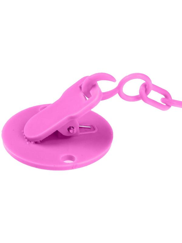 Держатель для пустышки «Любимая доченька», на цепочке цвет розовый