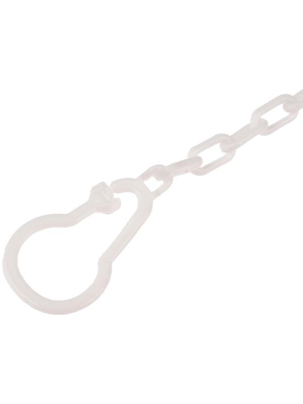 Держатель для пустышки «Я люблю папу», на цепочке цвет белый