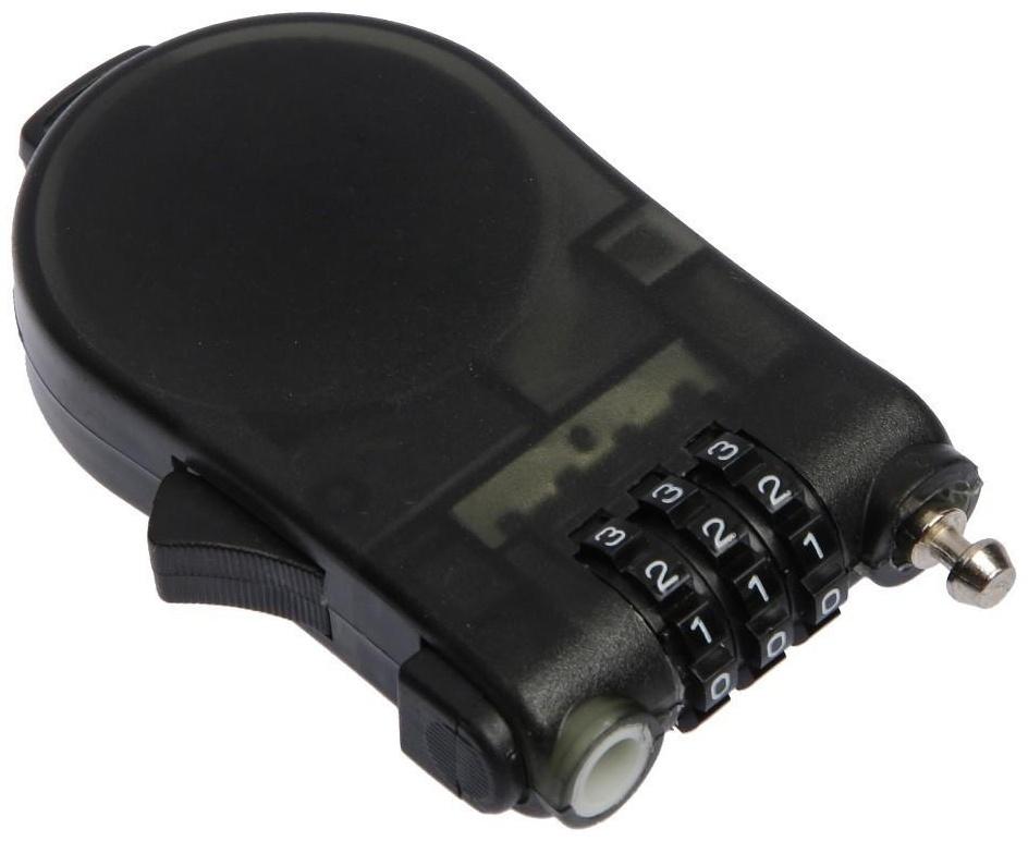 Замок кодовый ТУНДРА, автоматический, с тросом