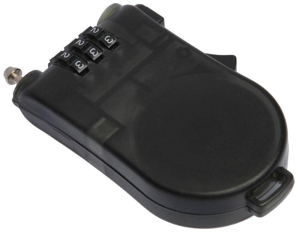 Замок кодовый ТУНДРА, автоматический, с тросом