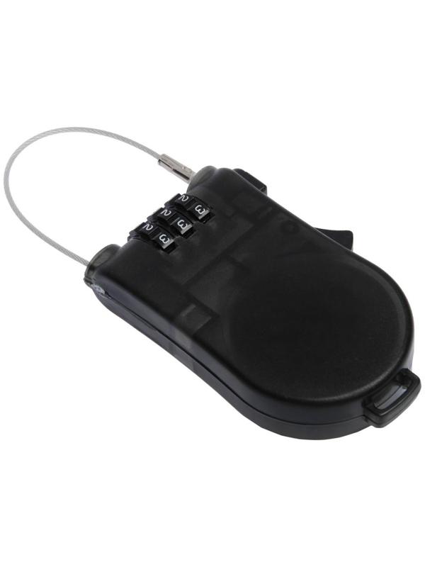 Замок кодовый ТУНДРА, автоматический, с тросом