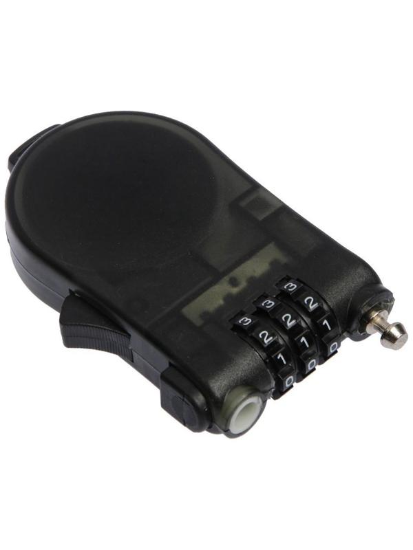 Замок кодовый ТУНДРА, автоматический, с тросом