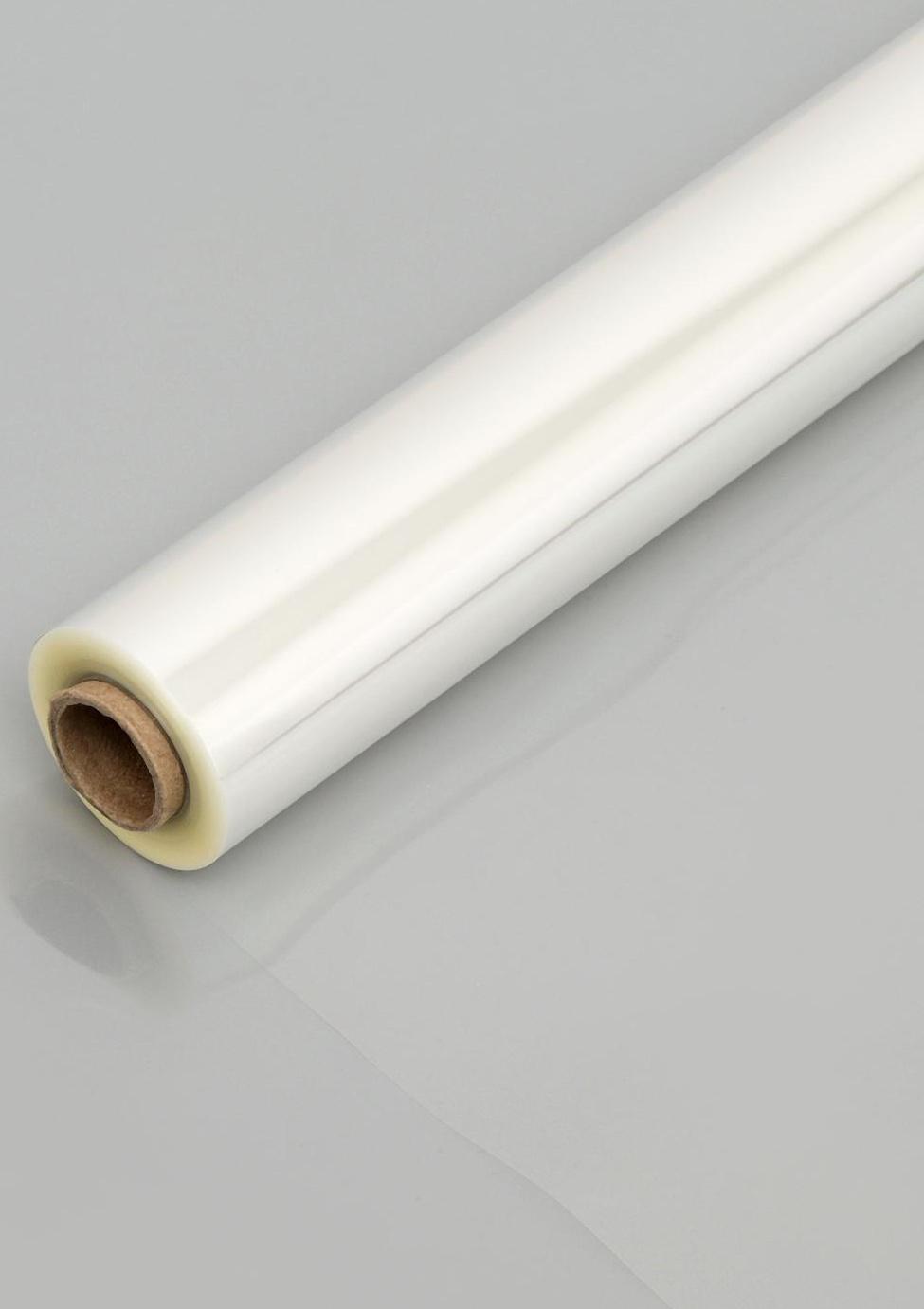 Плёнка для цветов прозрачная 0,7 х 37,5 м, 1000 г, 40 мкм