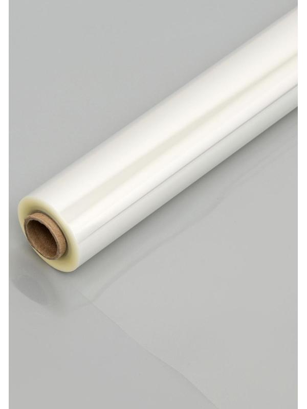 Плёнка для цветов прозрачная 0,7 х 37,5 м, 1000 г, 40 мкм