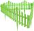 Ограждение декоративное, 30 × 300 см, 5 секций, пластик, салатовое