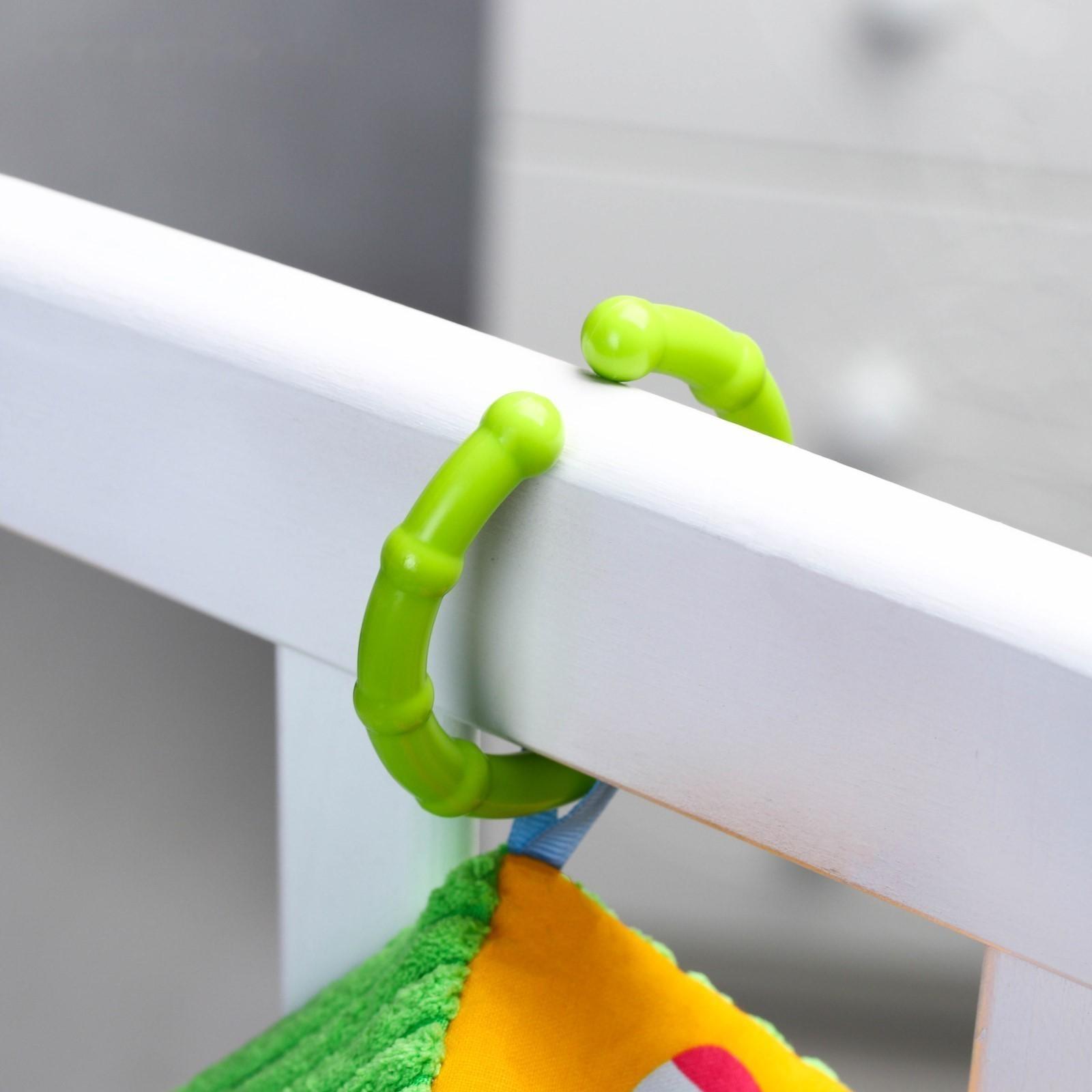 Подвеска мягкая с прорезывателем «Малышарики», на кроватку/коляску, виды МИКС, 26 см.