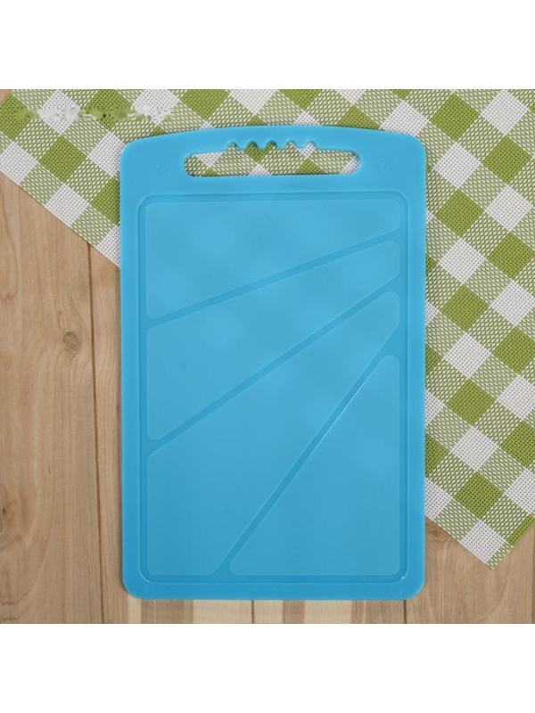 Доска разделочная, 32×20 см, цвет МИКС