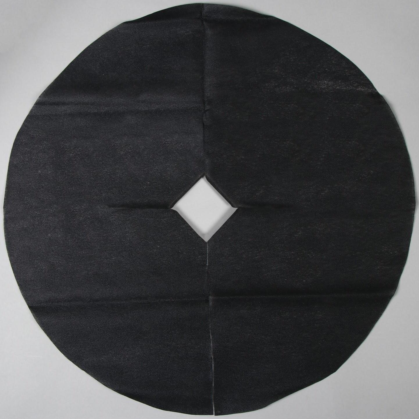 Круг приствольный, d = 0,6 м, плотность 60 г/м², спанбонд с УФ-стабилизатором, набор 5 шт., чёрный, Greengo, Эконом 20%