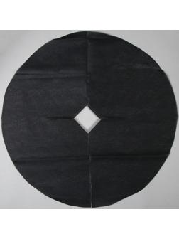 Круг приствольный, d = 0,6 м, плотность 60 г/м², спанбонд с УФ-стабилизатором, набор 5 шт., чёрный, Greengo, Эконом 20%