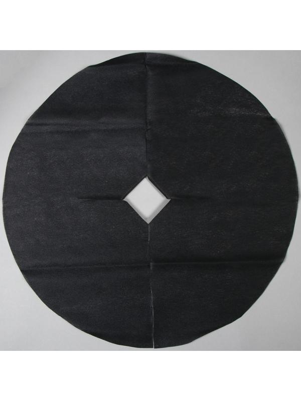 Круг приствольный, d = 0,6 м, плотность 60 г/м², спанбонд с УФ-стабилизатором, набор 5 шт., чёрный, Greengo, Эконом 20%