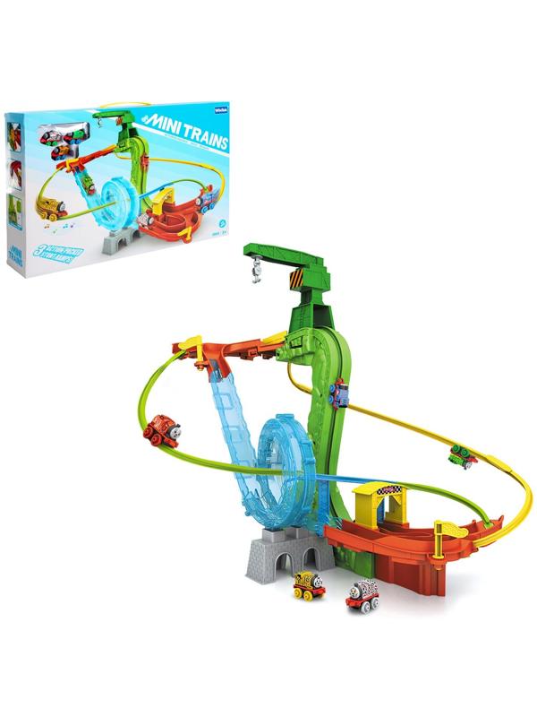 Железная дорога «Приключение паровозиков», работает от батареек