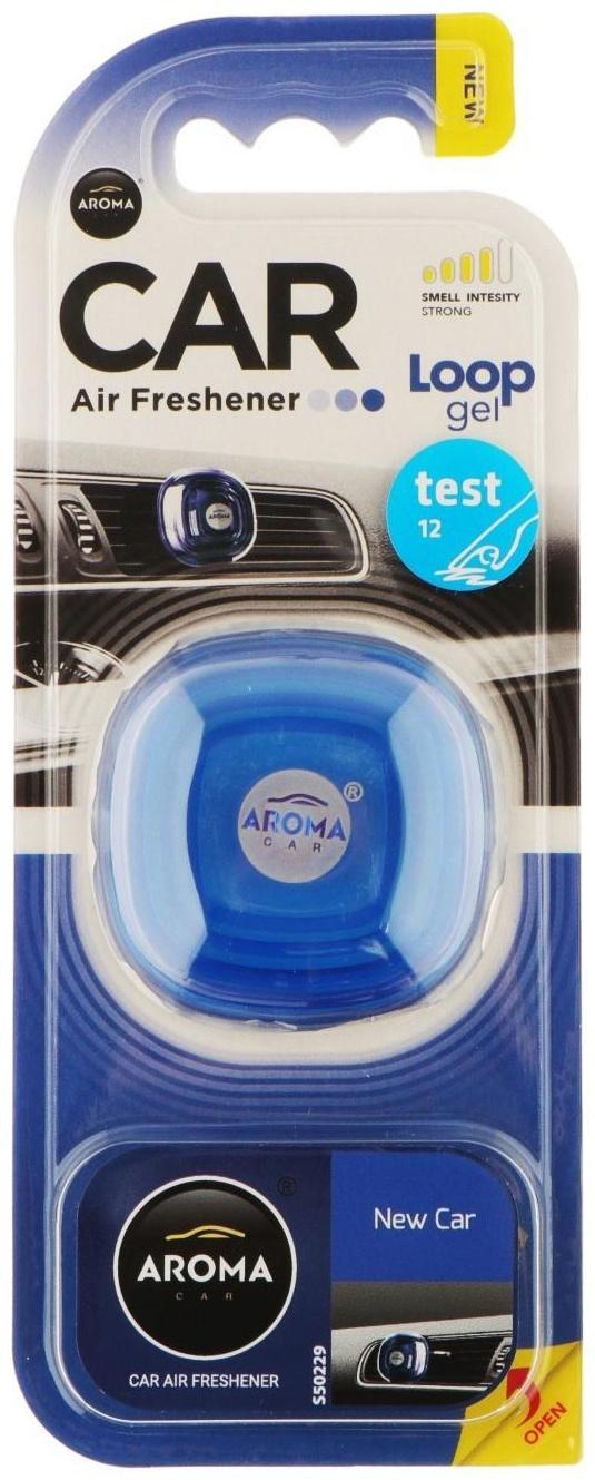 Ароматизатор в дефлектор PHANTOM LOOP GEL New Car