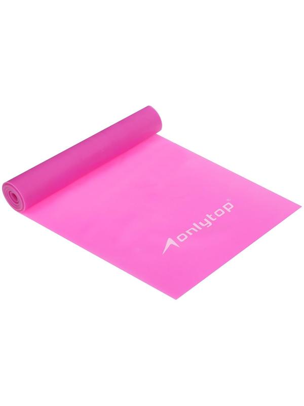 Эспандер ленточный для фитнеса, 150 х 15 х 0,03 см, нагрузка 5 кг, цвета МИКС