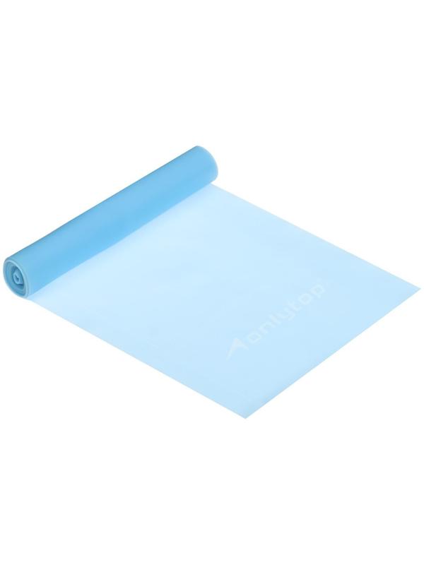 Эспандер ленточный для фитнеса, 150 х 15 х 0,03 см, нагрузка 5 кг, цвета МИКС