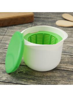 Форма для приготовления сыра и творога «Фрэш», 17,5×14,6×13,5 см