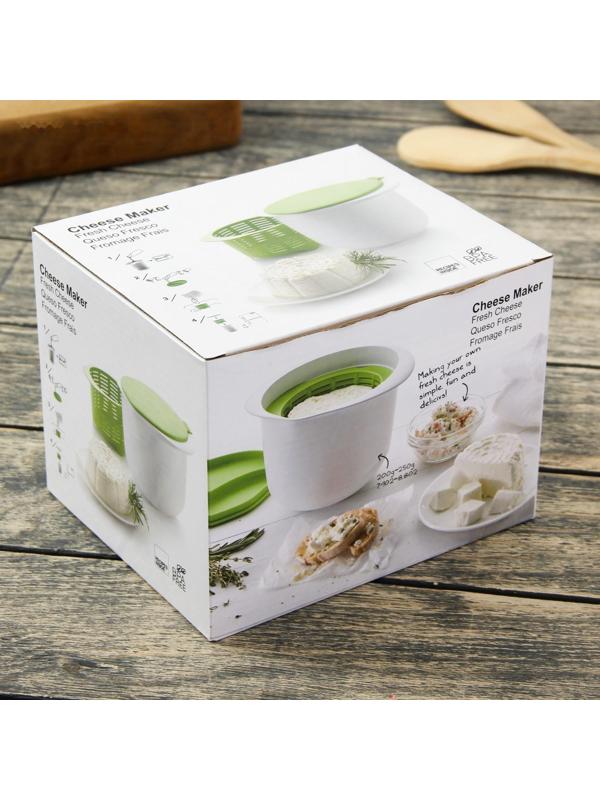 Форма для приготовления сыра и творога «Фрэш», 17,5×14,6×13,5 см