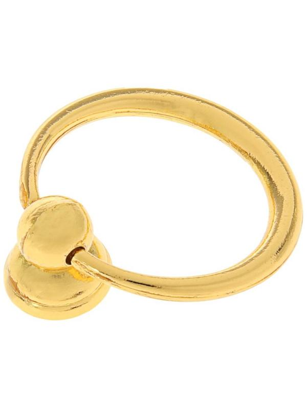 Ручка кнопка ТУНДРА РК109, цвет золото