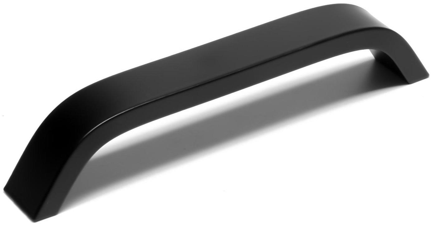 Ручка-скоба ТУНДРА РС109, м/о 128 мм, черная