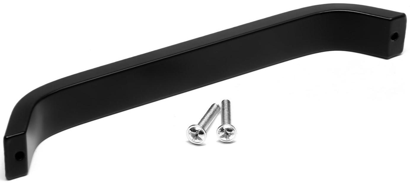 Ручка-скоба ТУНДРА РС109, м/о 160 мм, черная