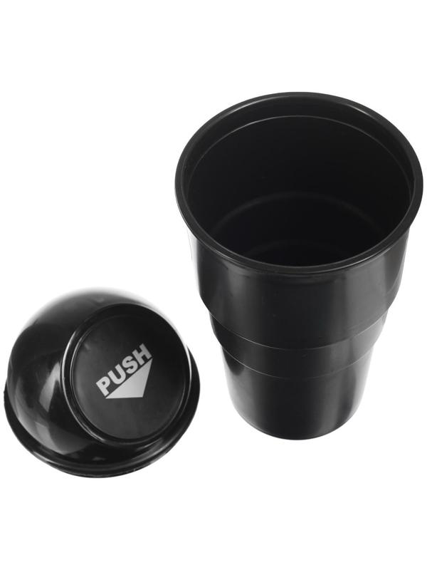 Контейнер для мусора TORSO в подстаканник, чёрный