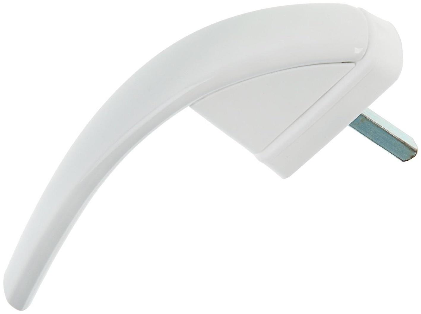 Ручка оконная Премиум, металлическая, белая