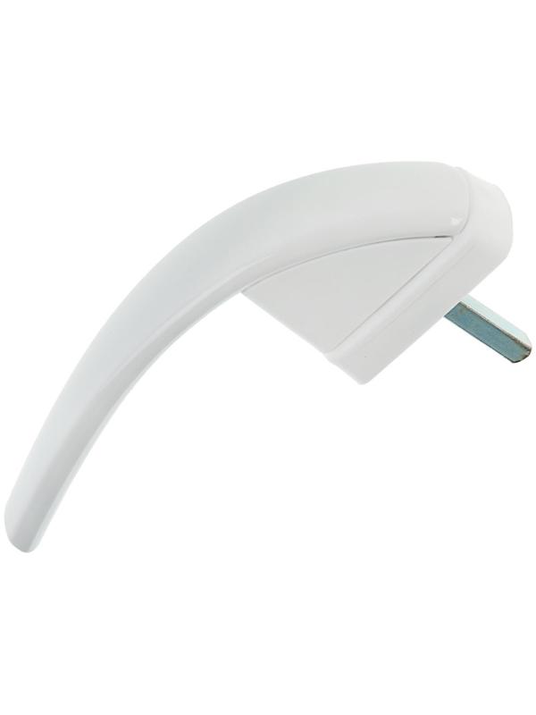 Ручка оконная Премиум, металлическая, белая