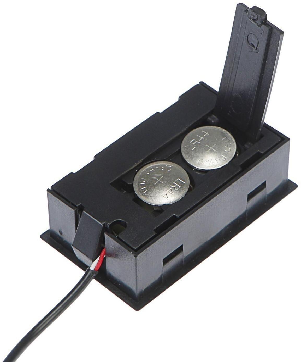 Термометр цифровой, ЖК-экран, провод 1 м