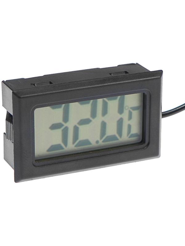 Термометр цифровой, ЖК-экран, провод 1 м