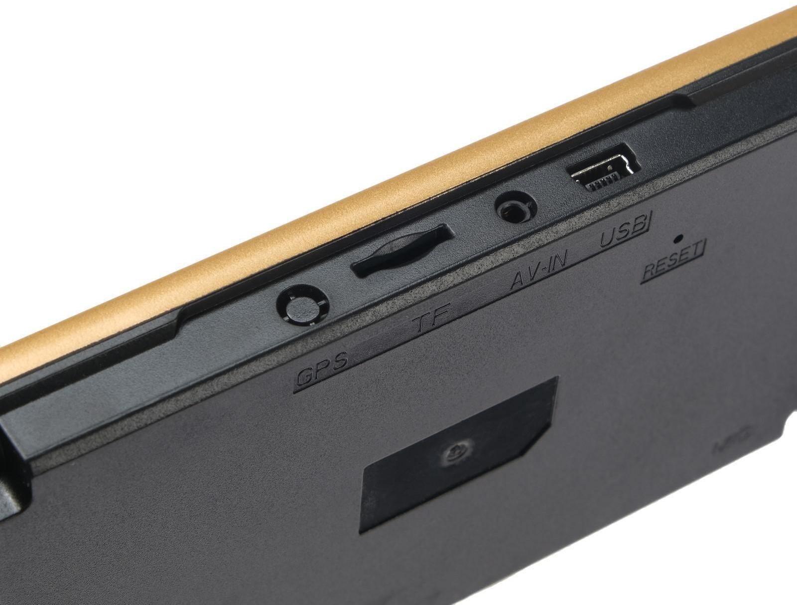 Видеорегистратор TORSO, 2 камеры, HD 1080P, размер 31х8 см, TFT 4.3, обзор 120°