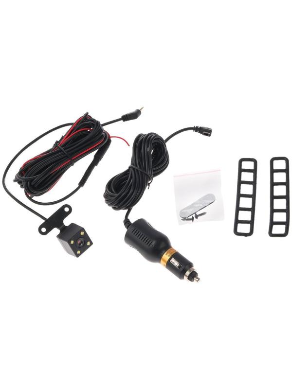 Видеорегистратор TORSO, 2 камеры, HD 1080P, размер 31х8 см, TFT 4.3, обзор 120°