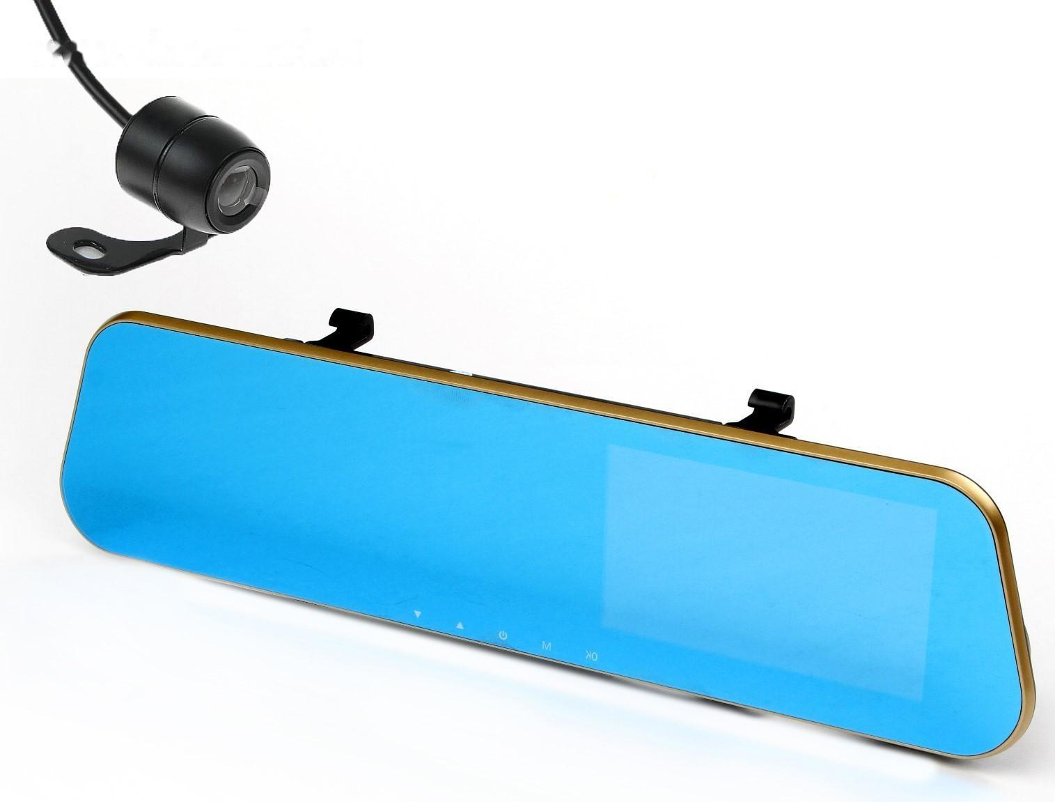 Видеорегистратор TORSO, 2 камеры, HD 1080P, TFT 4.3, обзор 120°