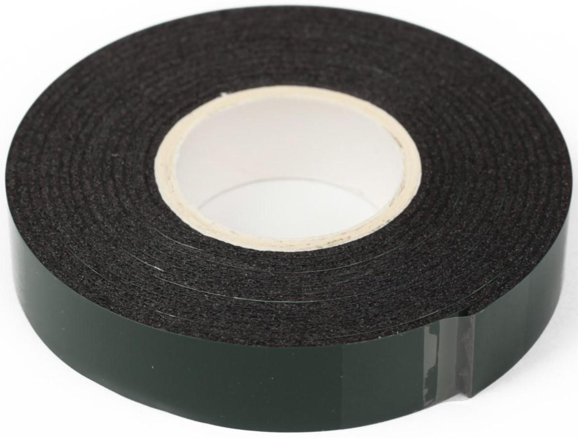 Клейкая лента TORSO, двусторонняя, вспененная, 12 мм × 2 м