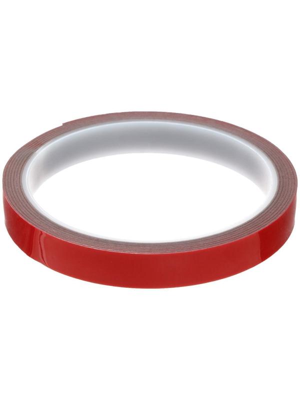 Клейкая лента TORSO, двусторонняя, усиленная, 12 мм × 2 м