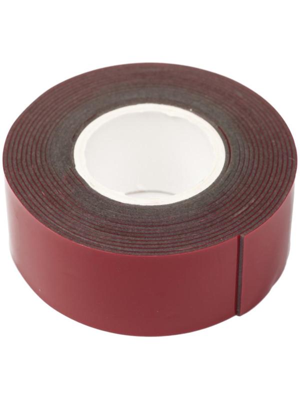 Клейкая лента TORSO, двусторонняя, усиленная, вспененная, 30 мм x 2 м