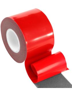 Клейкая лента TORSO, двусторонняя, усиленная, вспененная, 40 мм x 2 м